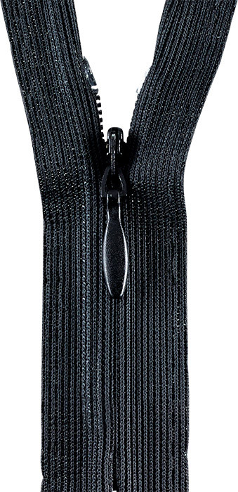 Reißverschluss - S43 Tropfenschieber - Kleider/ Röcke - nahtverdeckt - 40cm - schwarz