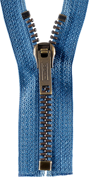 Reißverschluss - M60 Werraschieber - Hosen/ Röcke - nicht teilbar - 18cm - jeansblau