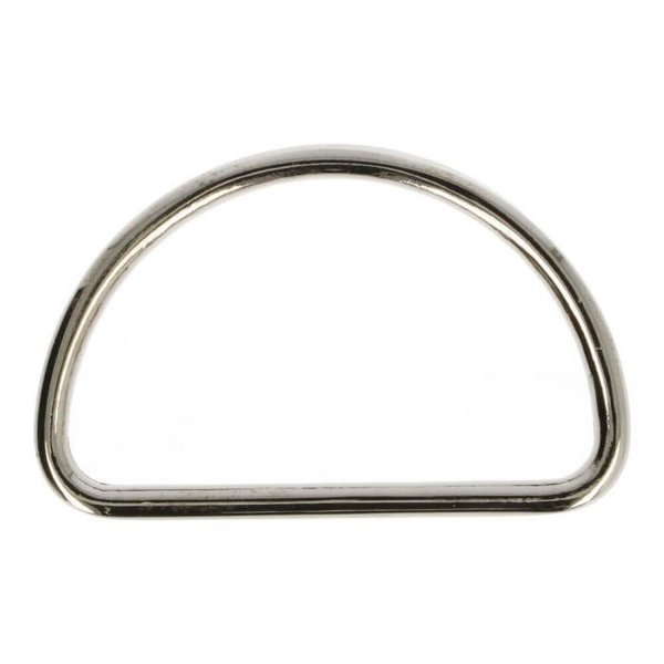 D-Ringe geschlossen Metall 40mm - silber