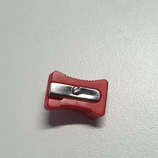 Kinderknopf - 16mm - Öse - Spitzer rot