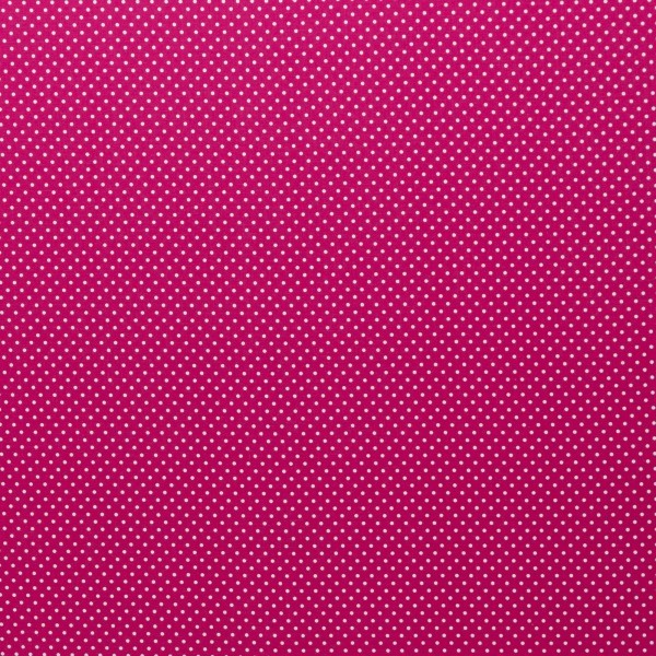 Baumwolle - Judith - pink mit weißen kleinen Punkten