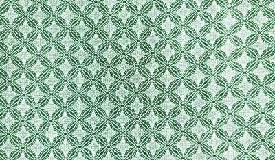 Viskose - gekreppte Viskose - Mandala - grün